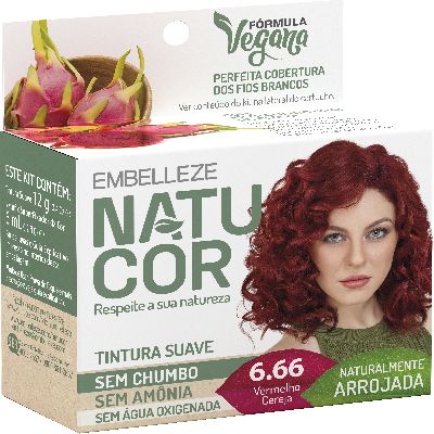NATUCOR 6.66 VERMELHO CEREJA